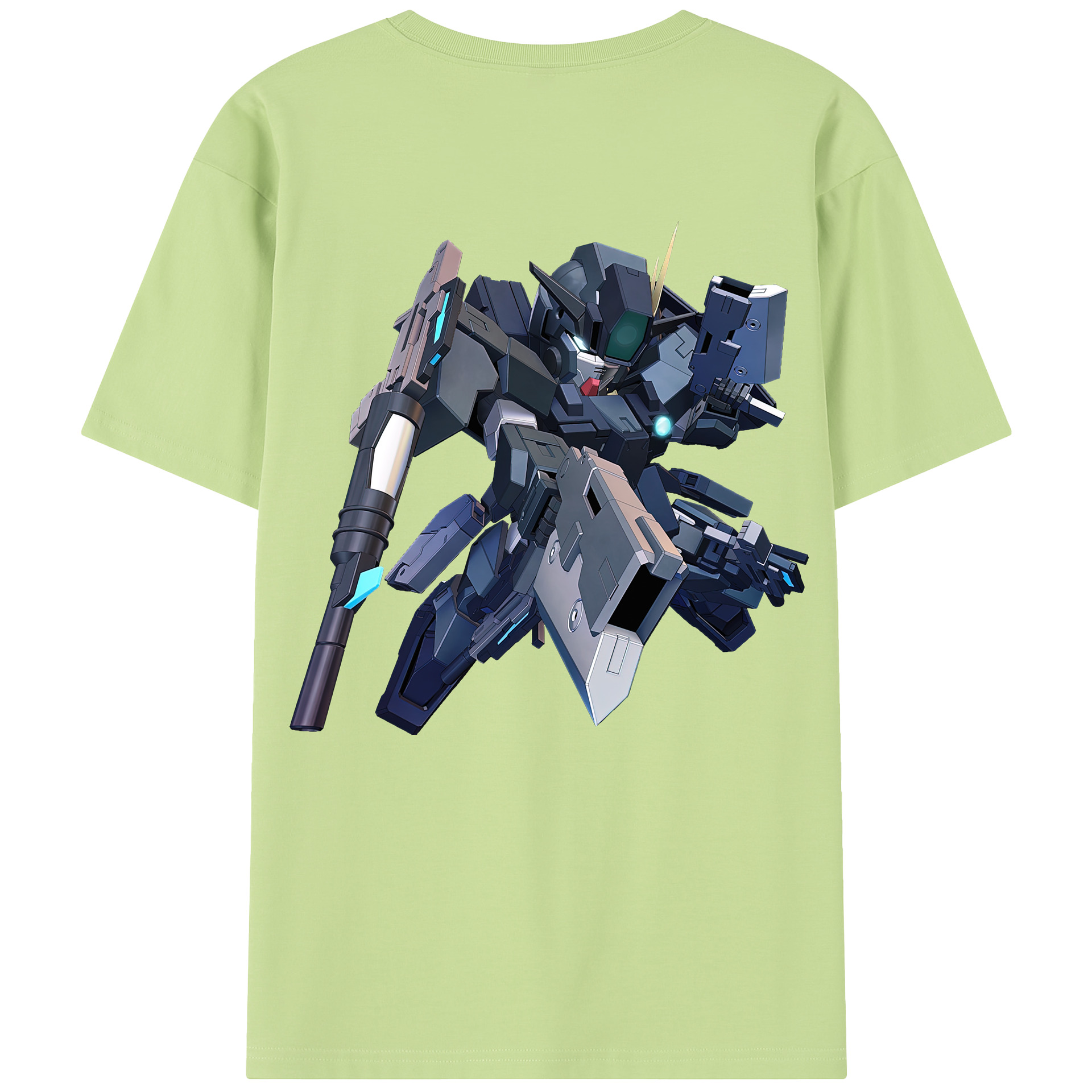 （画像用） 機動戦士ガンダム Mobile Suit Gundam 綿100％半袖Tシャツ（背面プリント）